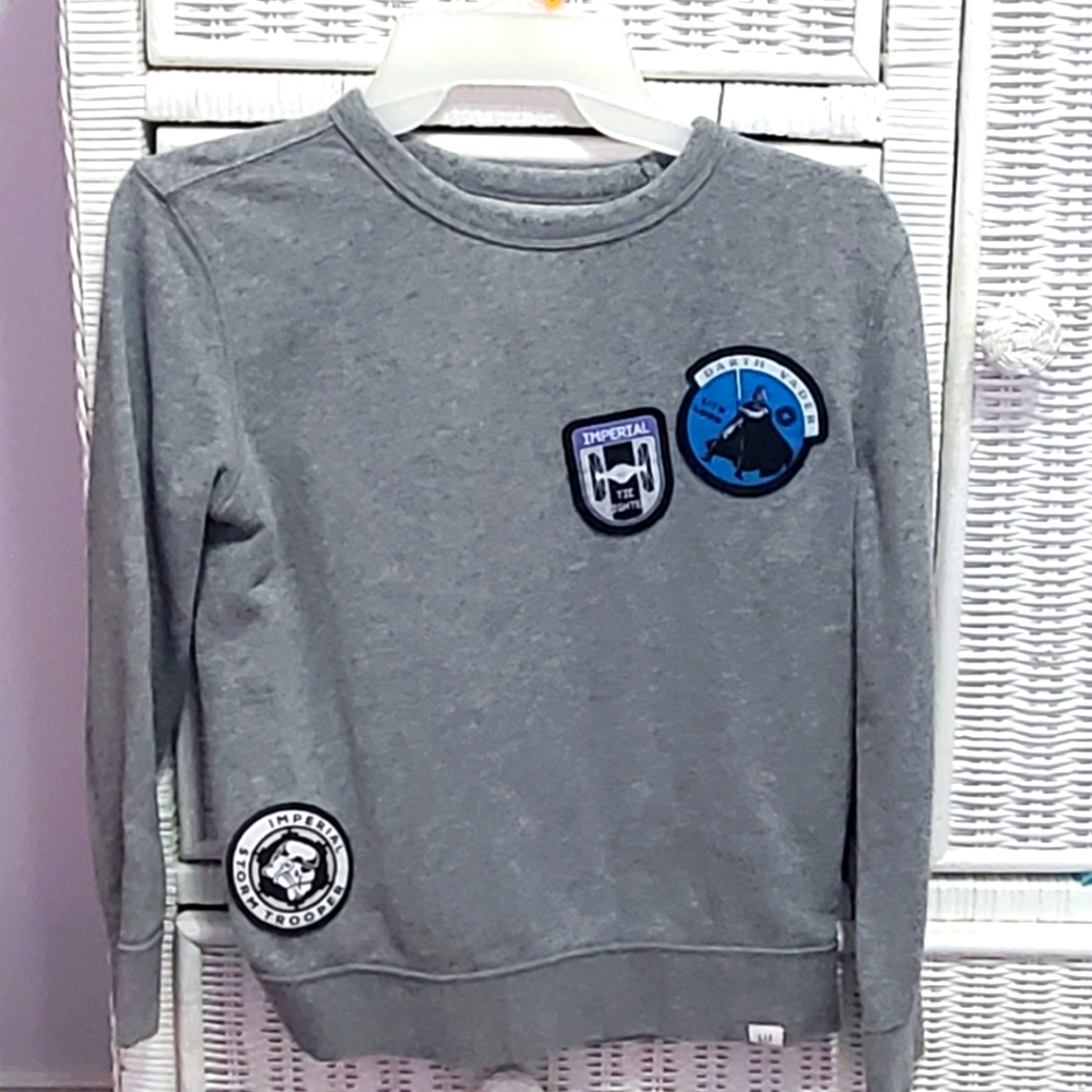 GAP Boys Star Wars Sweatshirt Sz 8